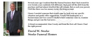 David Storke Testimonial