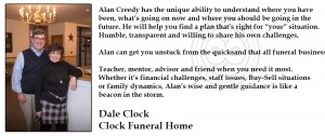 Dale Clock Testimonial